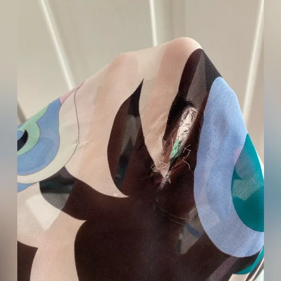 Emilio Pucci Silk Scarf - Picture 8 of 9